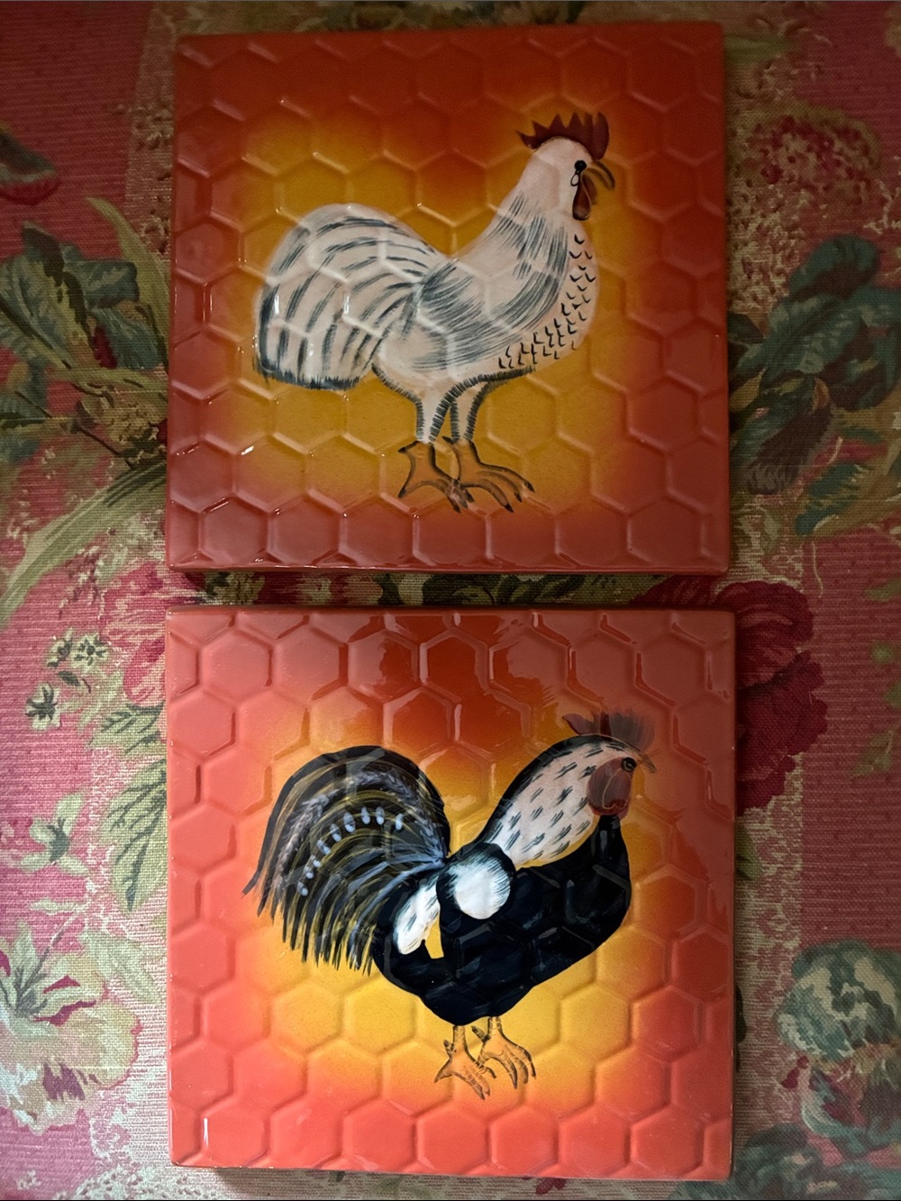 Style-Eyes Rooster tiles by Baum Bros